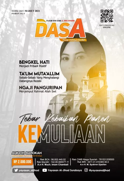 Majalah Dasa Tebar Kebaikan Panen Kemuliaan