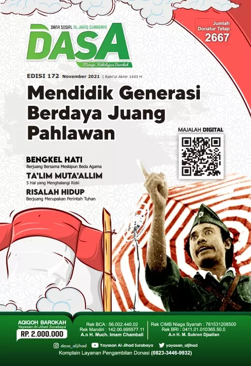 Majalah Dasa Mendidik Generasi Berdaya Juang Pahlawan
