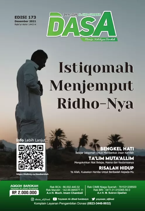 Majalah Dasa Istiqomah Menjemput Ridhonya