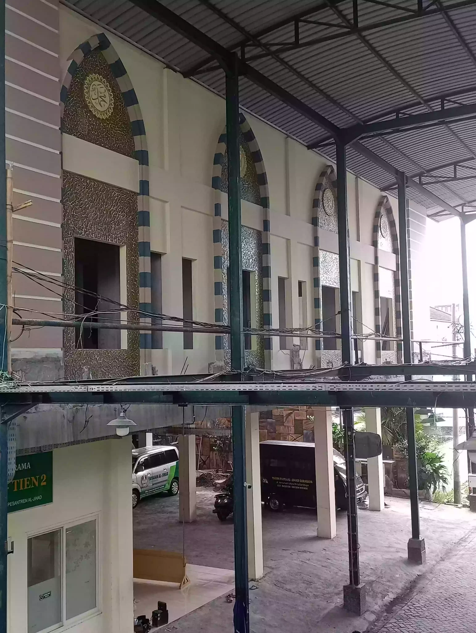 Proses Pembangunan Gedung Pondok Pesantren Al-Jihad Surabaya