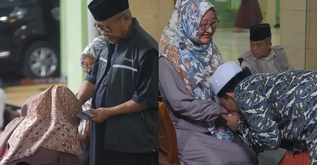 KH. Imam Chambali dan Umik Luluk Chumaidah silaturrahmi dengan santri Al-Jihad Surabaya