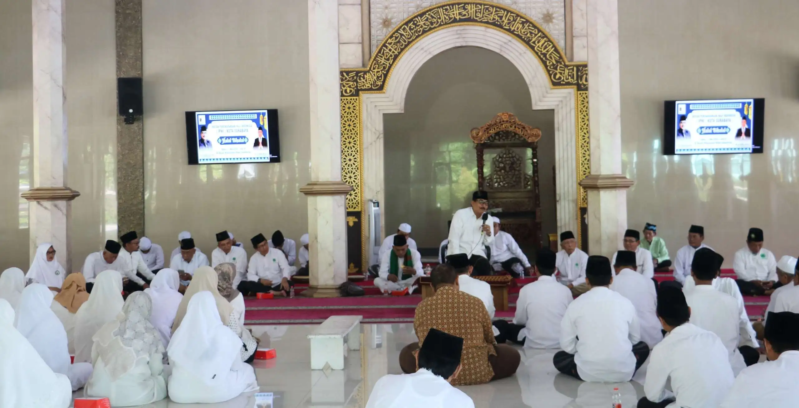 Perkuat Kedamaian, Halal Bi Halal Bersama Ikatan Persaudaraan Haji Indonesia (IPHI) Kota Surabaya
