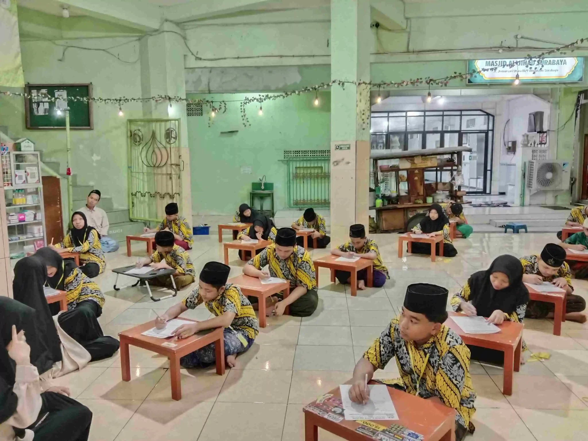 ADIK YATIM AL-JIHAD LAKSANAKAN UJIAN AKHIR SEMESTER