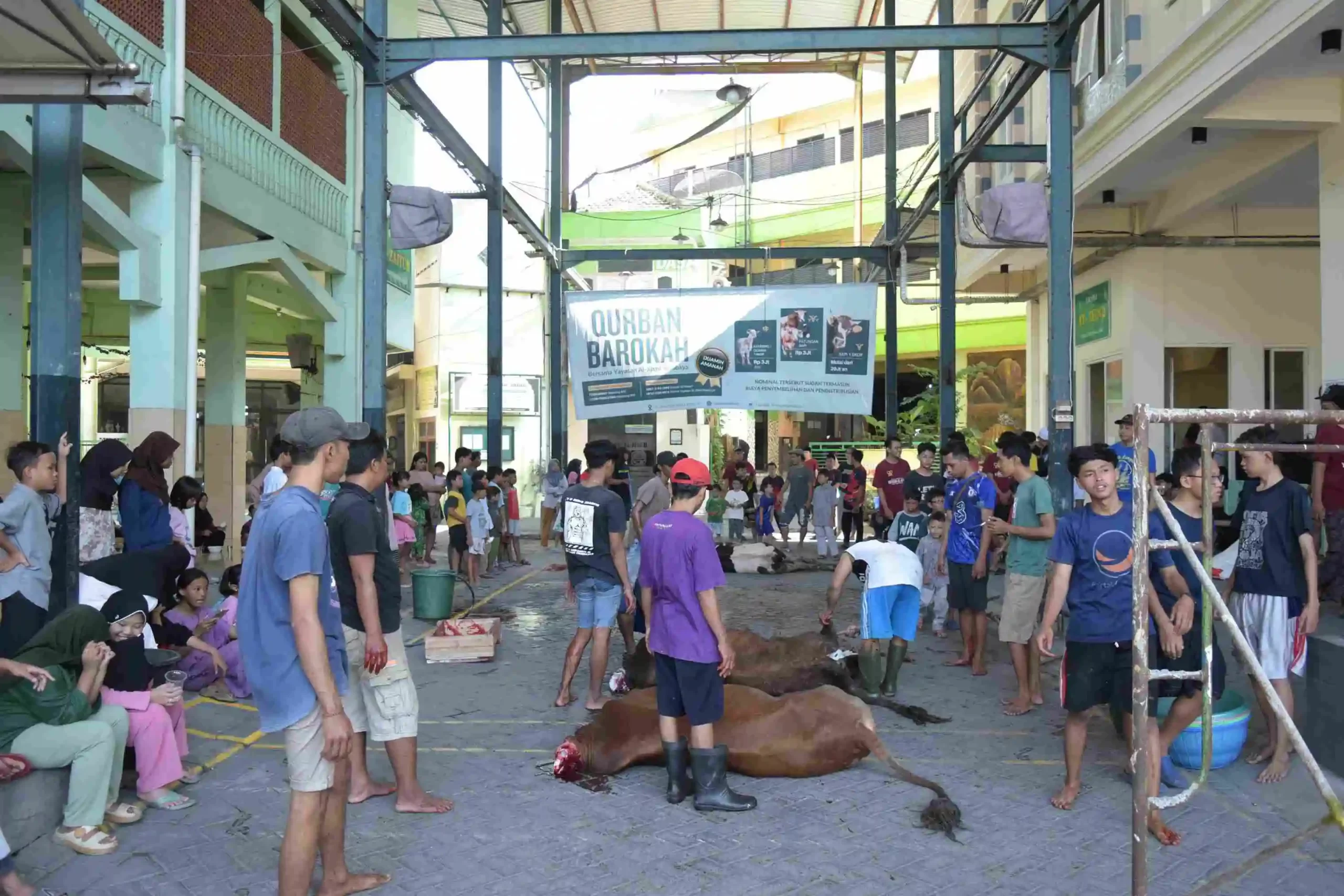 YAYASAN AL-JIHAD SURABAYA TERIMA 18 HEWAN QURBAN
