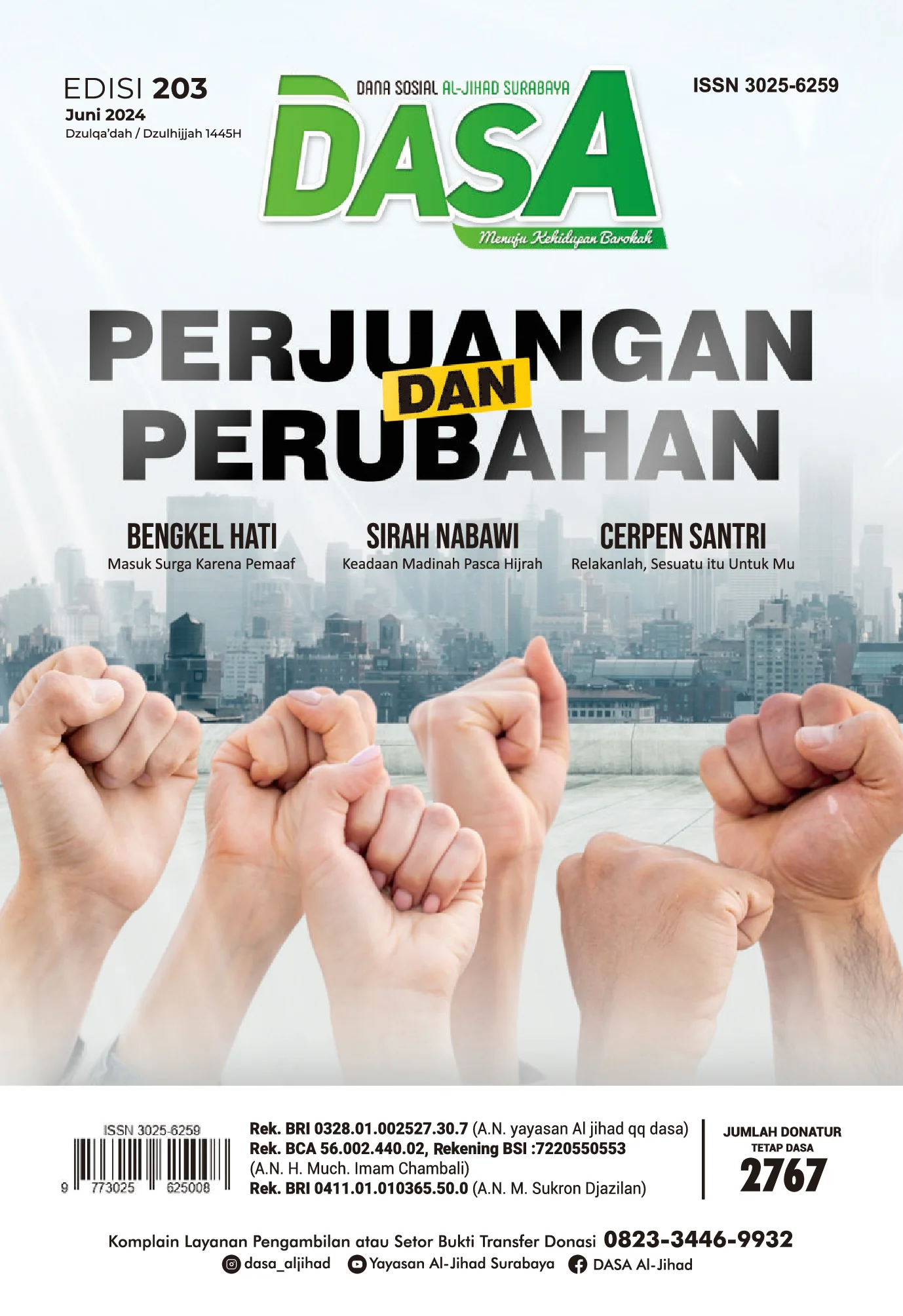 PERJUANGAN DAN PERUBAHAN – EDIDSI 203 JUNI 2024