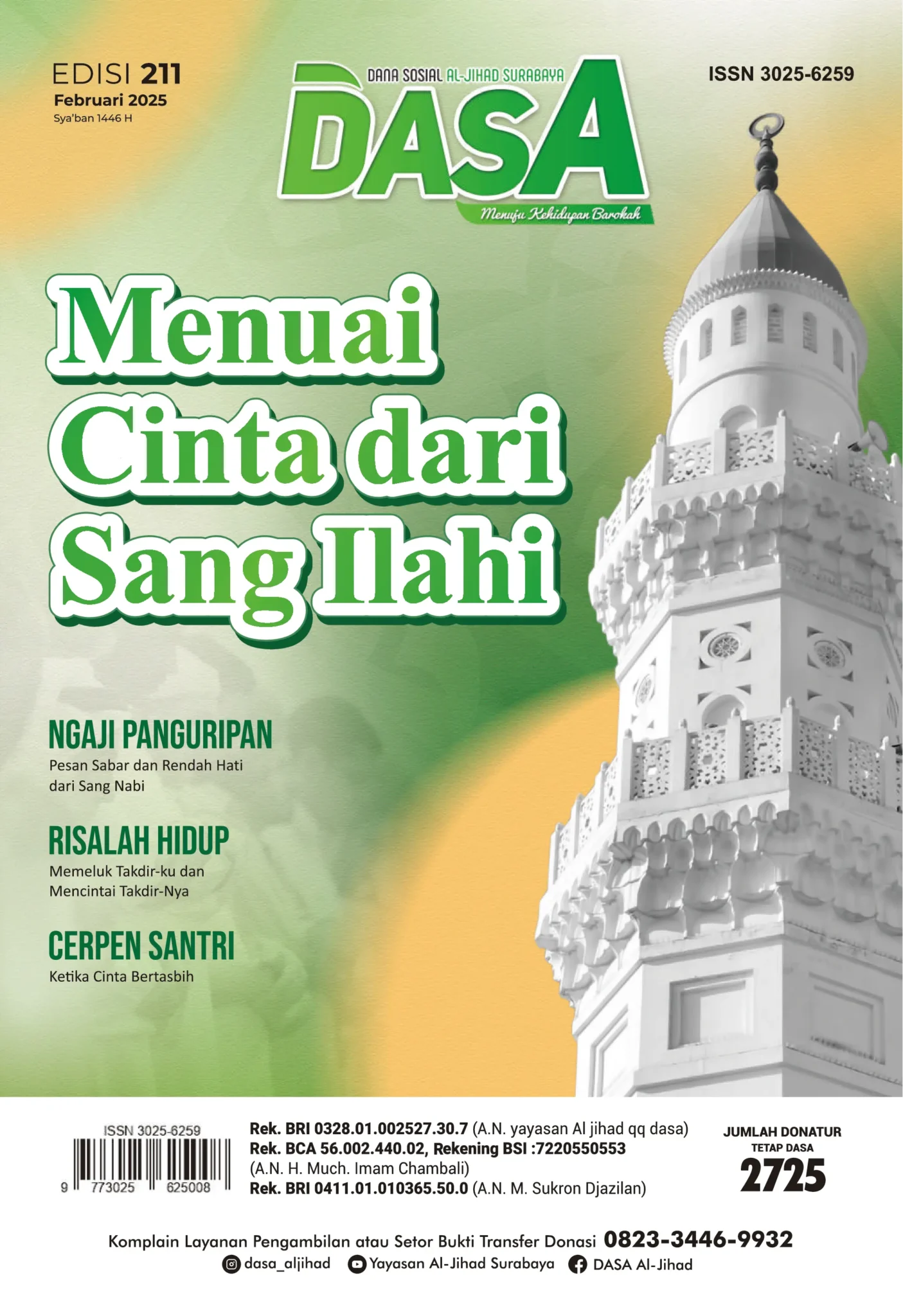 Menuai Cinta Dari Sang Ilahi - edisi februari 2025